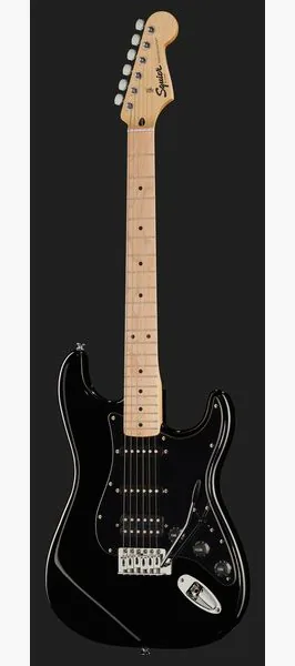 Squier Sonic Strat HSS Black, detalj 2