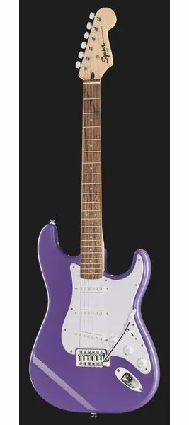Squier Sonic Strat LRL Ultraviolet, detalj 2