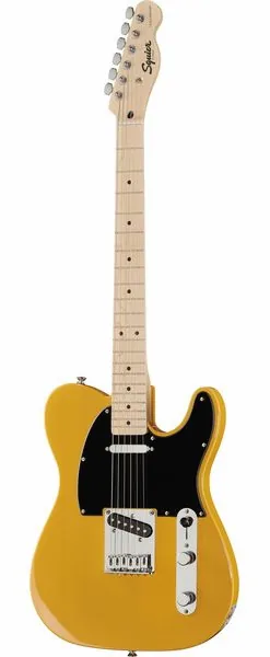 Squier Sonic Tele MN ButterscotchB forfra