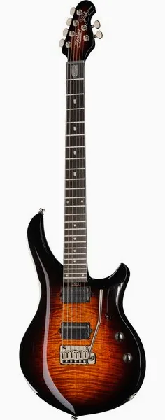 Sterling by Music Man Majesty 200XFM Tiger Eye forfra