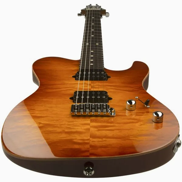 Suhr Oso Tea Burst, detalj 5
