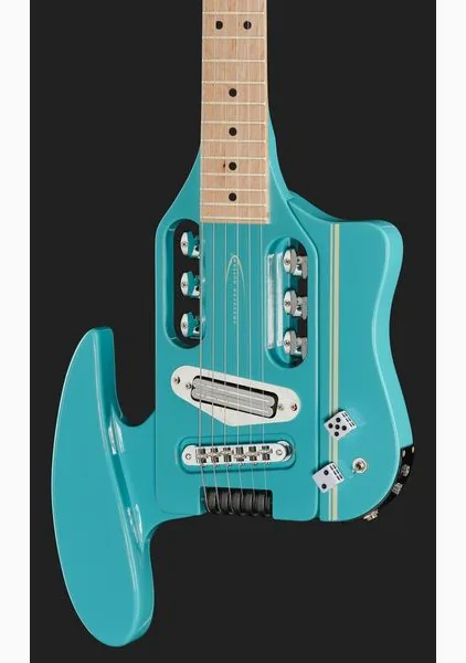 Traveler Guitar Speedster Deluxe Hot Rod Blue, detalj 4
