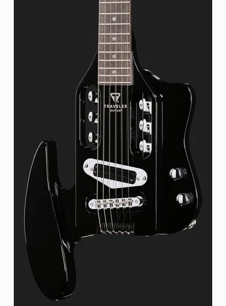Traveler Guitar Speedster Standard Gloss Black, detalj 4