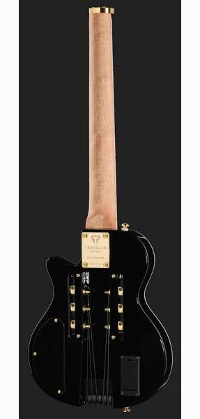Traveler Guitar EG-1 Custom V2 Gloss Black, detalj 3