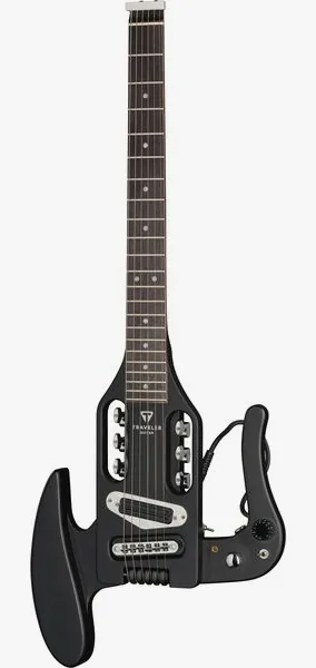 Traveler Guitar Pro Series Mod X - Matte Black forfra